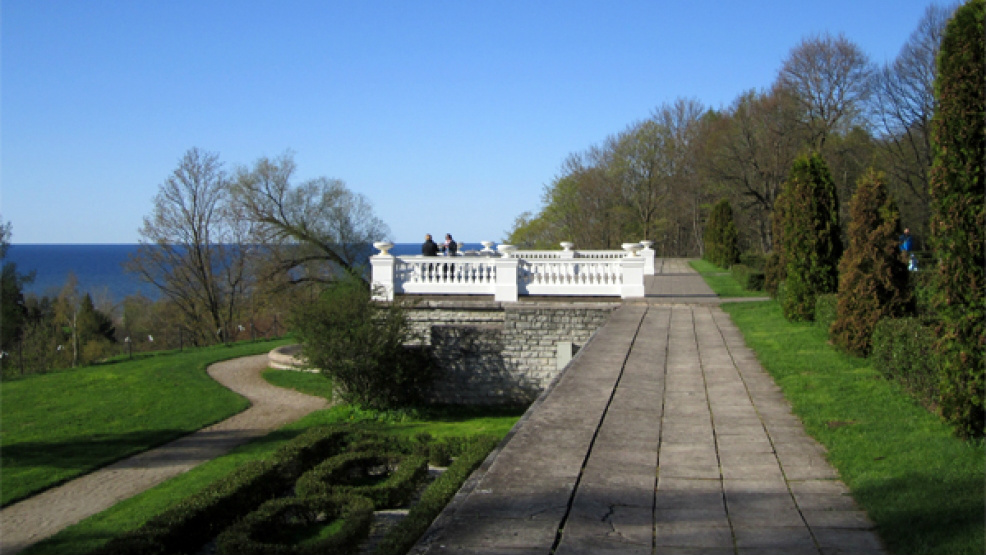 Toila Oru park vaade merele