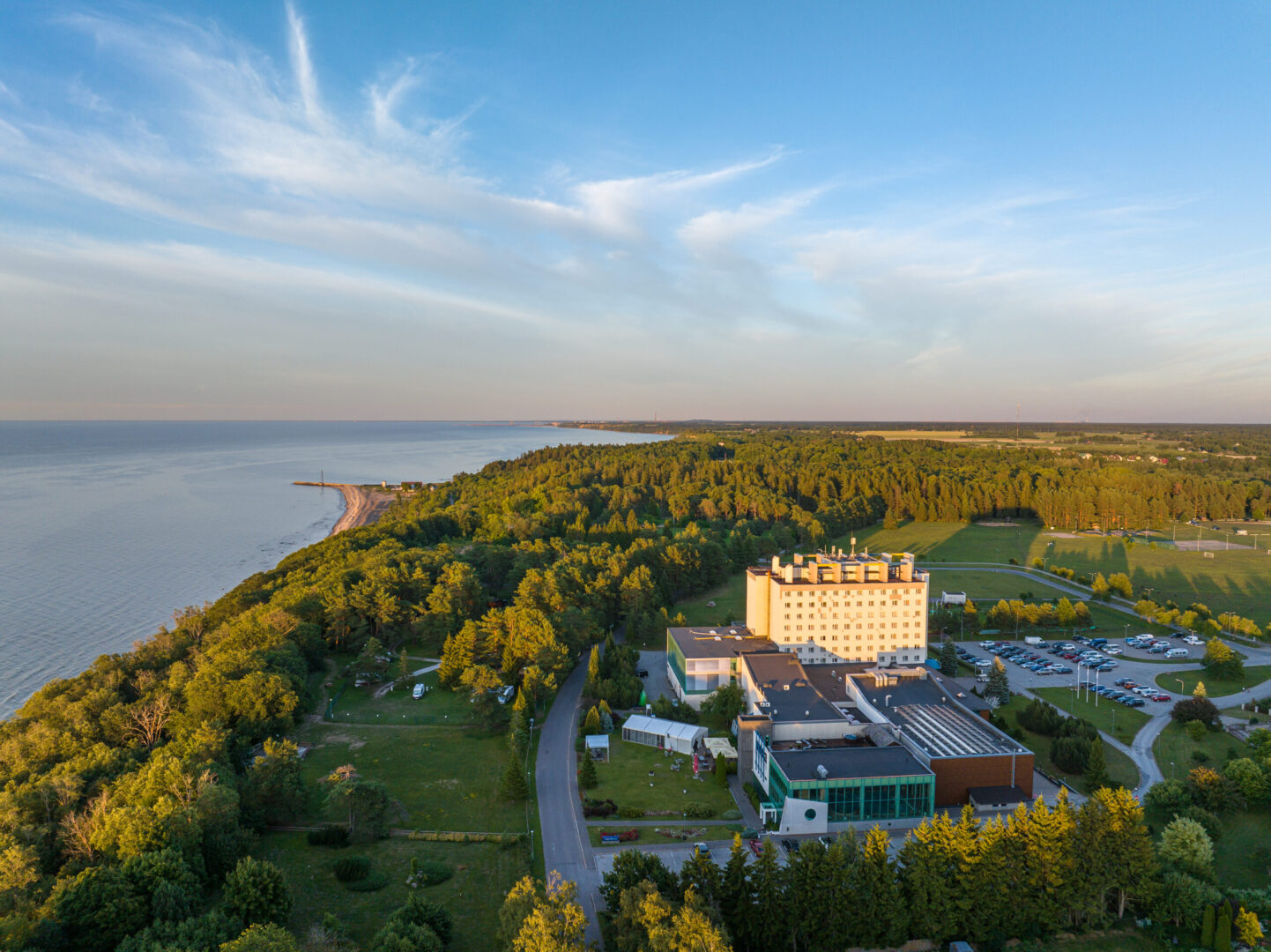 Toila SPA Hotell linnulennult