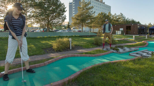Toila SPA Hotelli minigolf